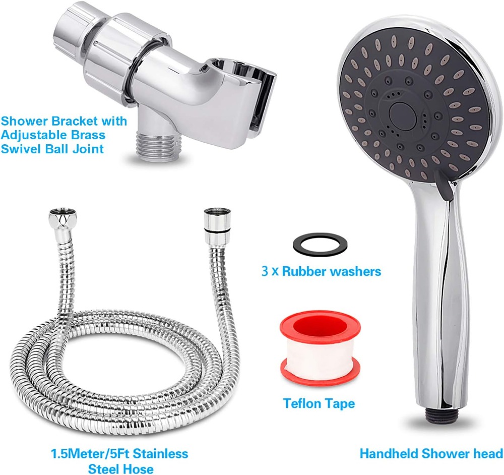 5-Setting High Pressure Handhe - огляд і ціна High Pressure Shower Head Handheld