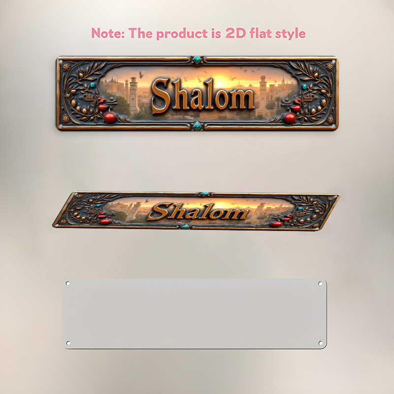 CIFBUY Vintage Shalom Hebrew A - огляд і ціна Home Decor