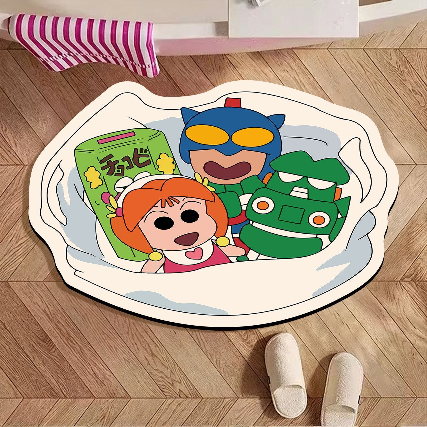 Crayon Shin‑chan Irregular Bat - огляд і ціна Quick Dry Diatomite Bath Mat