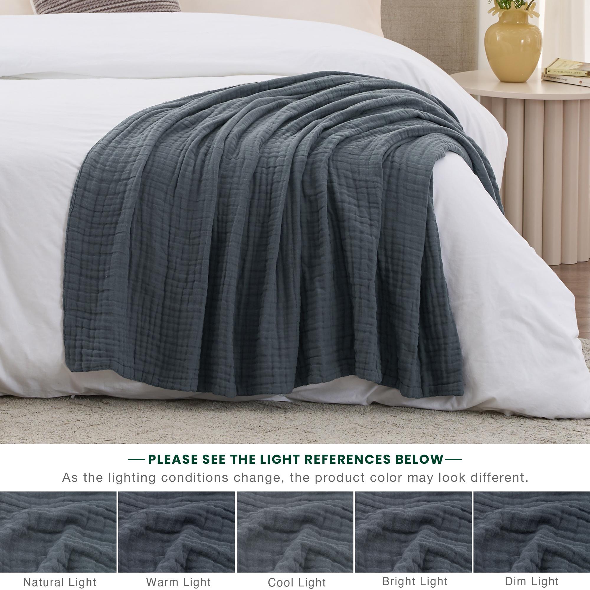 6-Layer 100% Cotton Muslin Bla - огляд і ціна Muslin Cotton Bedspread
