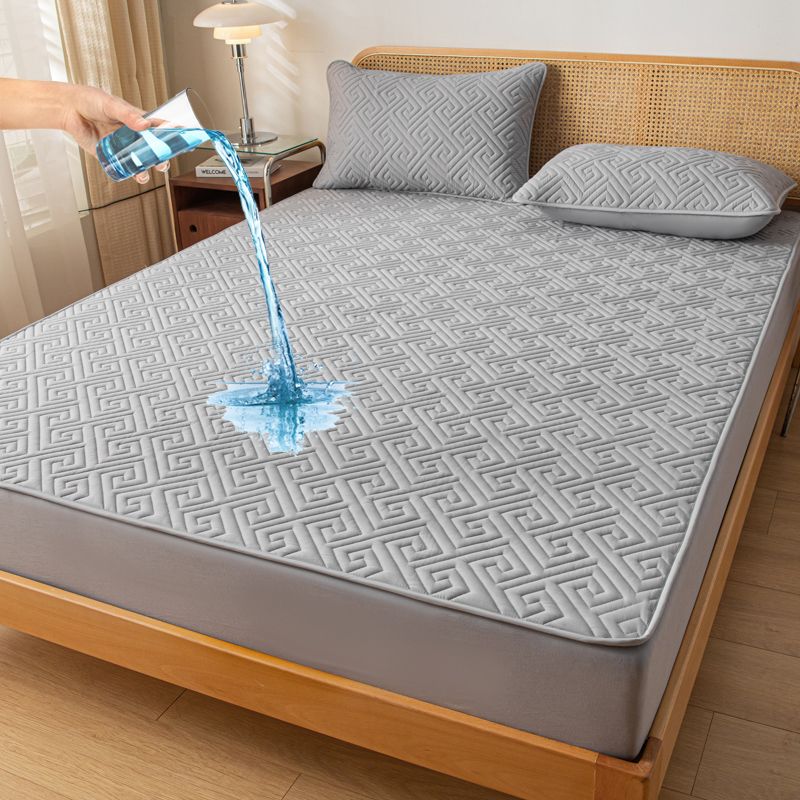 1Pc Waterproof Mattress Cover  - огляд і ціна Waterproof Mattress Protector Breathable