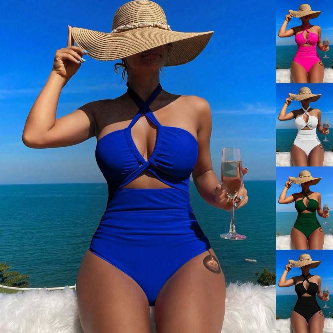 Women Swimsuit Halter Neck Sol - огляд і ціна Bath