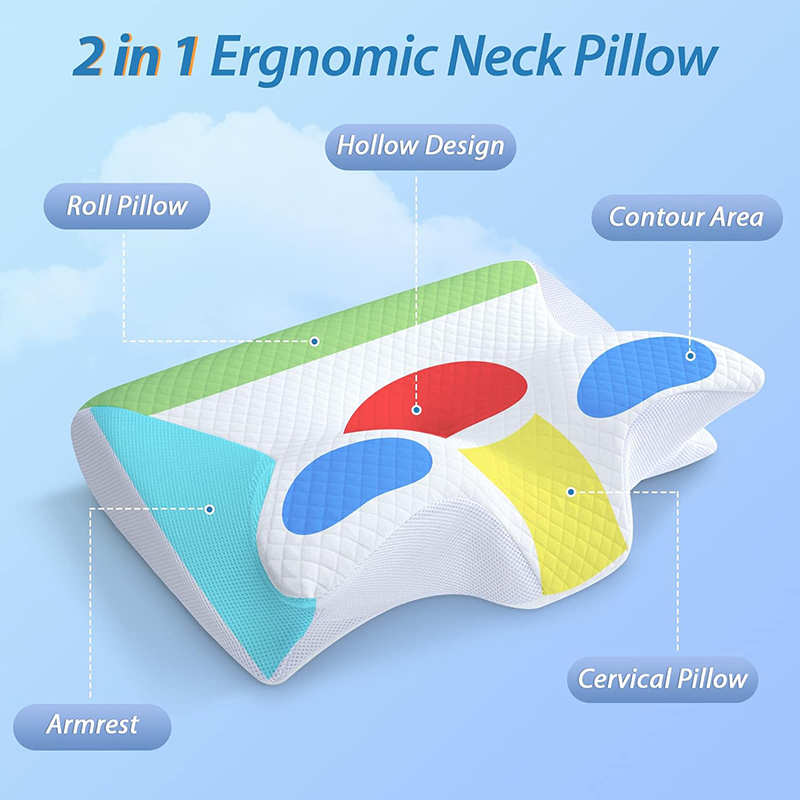 New Memory Foam Cervical Pillo - огляд і ціна Memory Foam Orthopedic Pillow Neck Pain