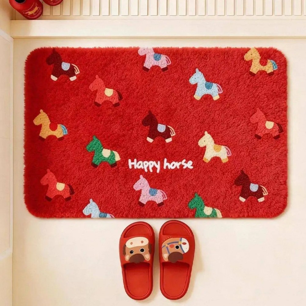 VIKAMA Non-slip Horse Zodiac W - огляд і ціна Quick Dry Diatomite Bath Mat