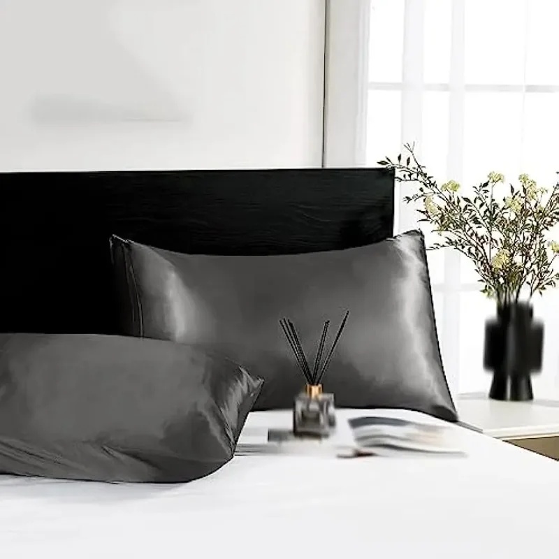 Satin Silk Pillowcase for Hair - огляд і ціна Satin Silk Pillowcase Hair Skin