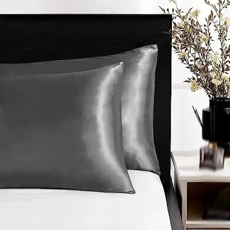 Satin Silk Pillowcase for Hair - огляд і ціна Satin Silk Pillowcase Hair Skin