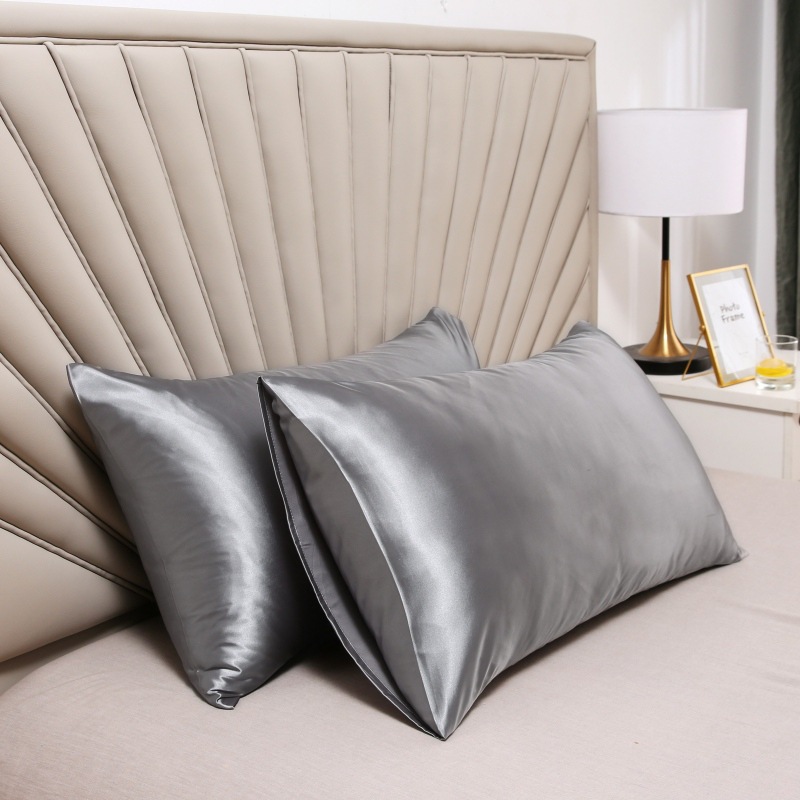 1/2pcs Satin Silk Pillowcase f - огляд і ціна Satin Silk Pillowcase Hair Skin