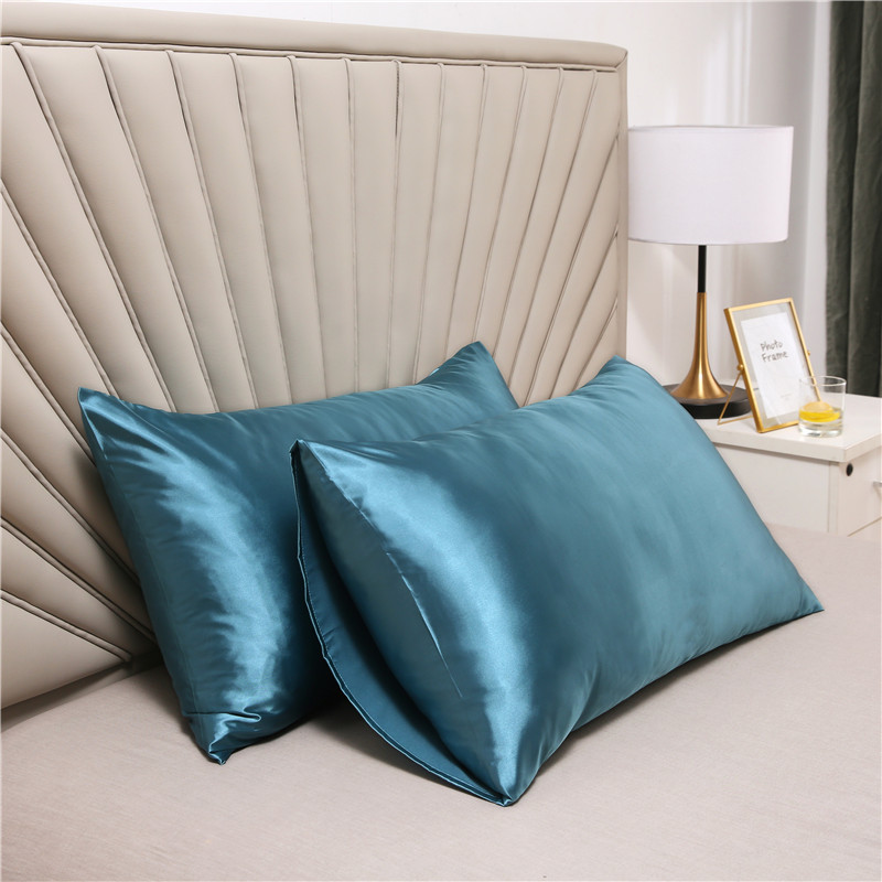 1/2pcs Satin Silk Pillowcase f - огляд і ціна Satin Silk Pillowcase Hair Skin