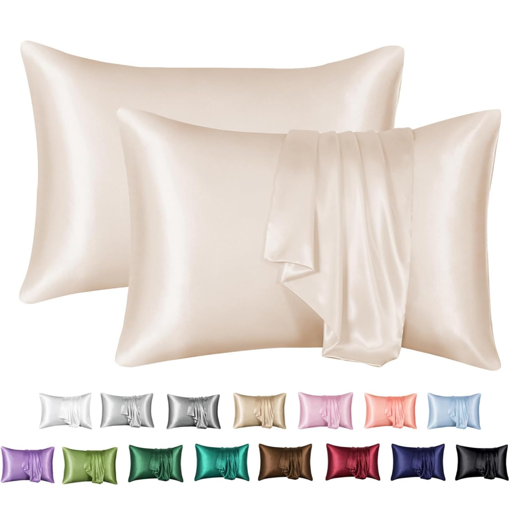 2 Pack Satin Pillowcase for Ha - огляд і ціна Satin Silk Pillowcase Hair Skin