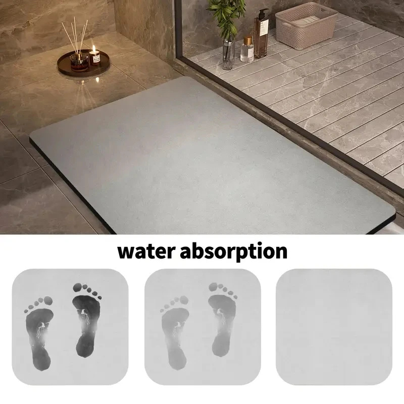 VIKAMA Diatomite Bath Mat Soli - огляд і ціна Quick Dry Diatomite Bath Mat