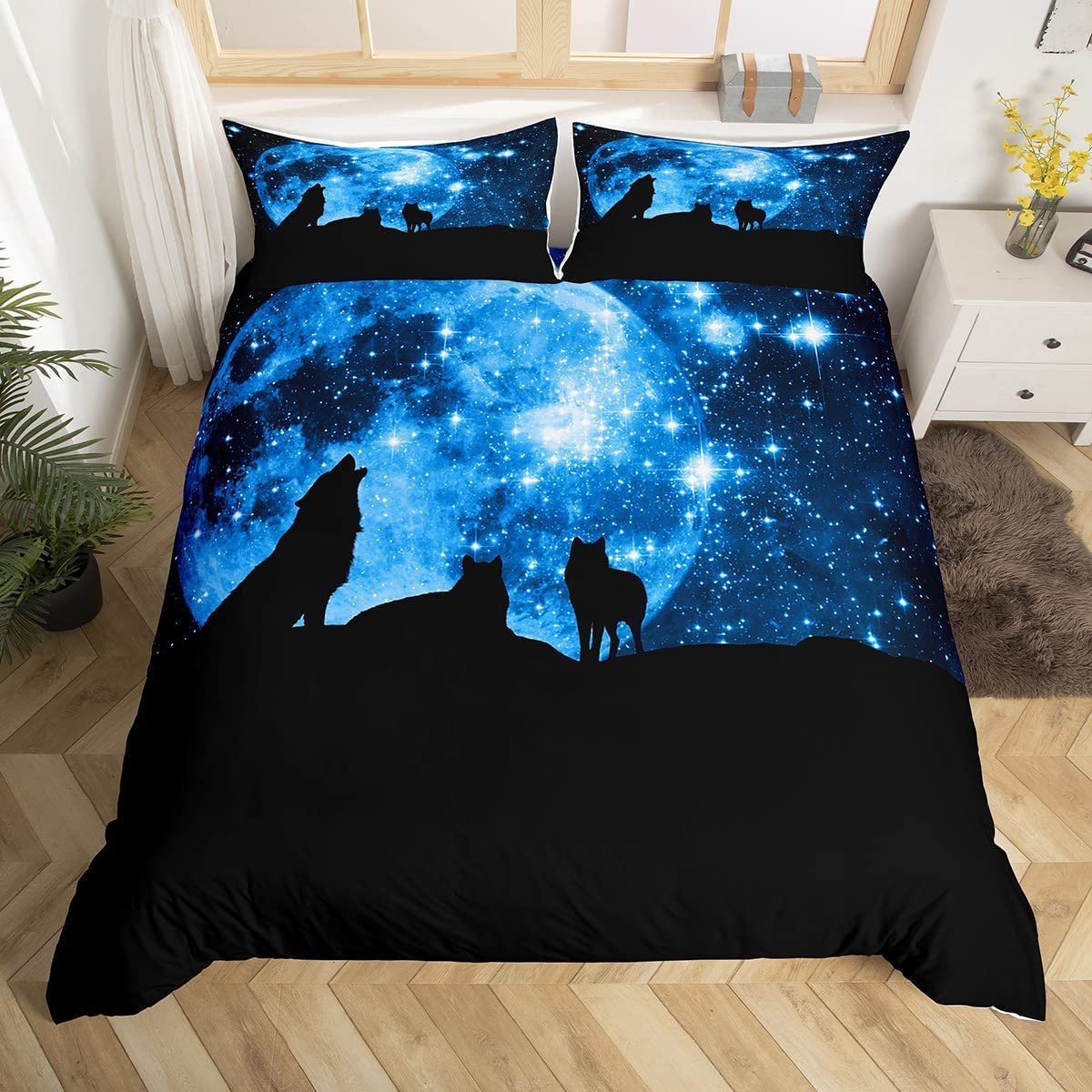 Galaxy Duvet Cover Set for Tee - огляд і ціна Duvet Cover Sets With Zipper
