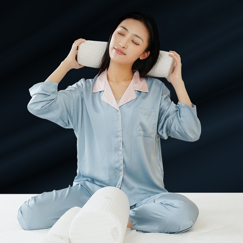 Cervical Neck Roll Memory Foam - огляд і ціна Anti Snore Contour Pillow