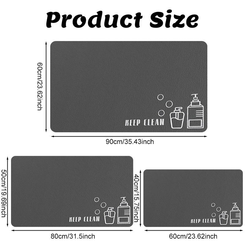 Diatomite Bath Mat Bathroom Ab - огляд і ціна Quick Dry Diatomite Bath Mat