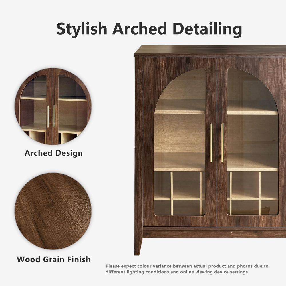 Tall Storage Cabinet Fluted Pa - огляд і ціна Storage & Organization