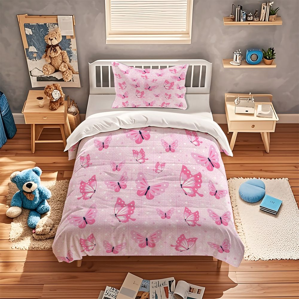 Butterfly Duvet Cover Set Aest - огляд і ціна Aesthetic Floral Duvet Cover