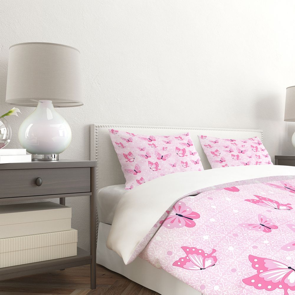 Butterfly Duvet Cover Set Aest - огляд і ціна Aesthetic Floral Duvet Cover
