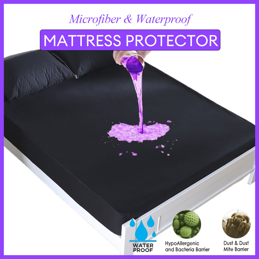 Solid Mattress Protector Water - огляд і ціна Waterproof Mattress Protector Breathable