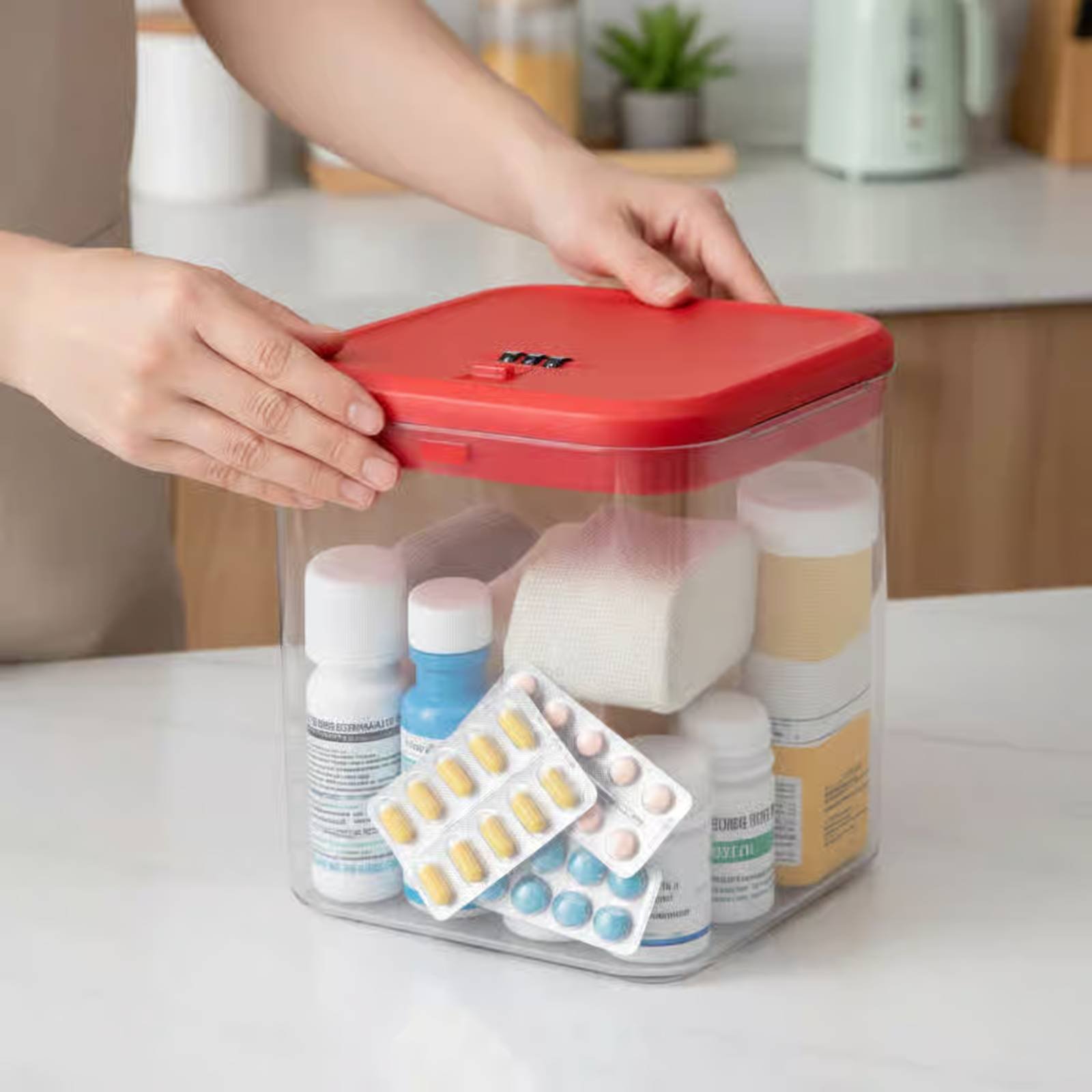 Clear Lockable Box Versatile L - огляд і ціна Kitchen
