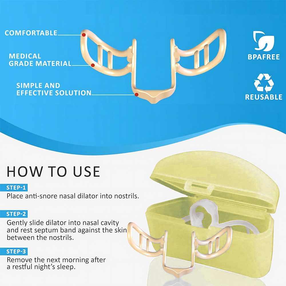 Snore Stopper Nasal Dilator fo - огляд і ціна Anti Snore Contour Pillow