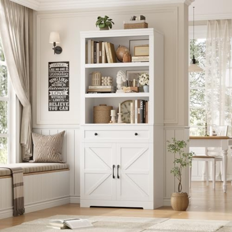 72H Bookshelf with Storage for - огляд і ціна Storage & Organization