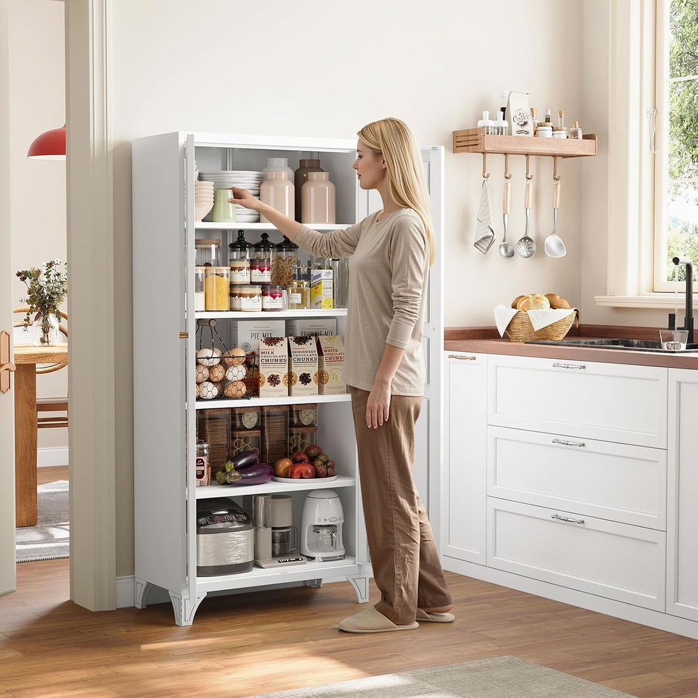 Metal Storage Cabinet with 2 D - огляд і ціна Kitchen