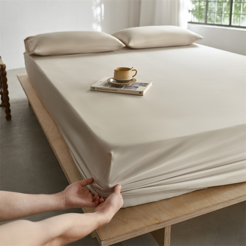 100% Mulberry Silk Fitted Shee - огляд і ціна Fitted Bed Sheets Deep Pocket