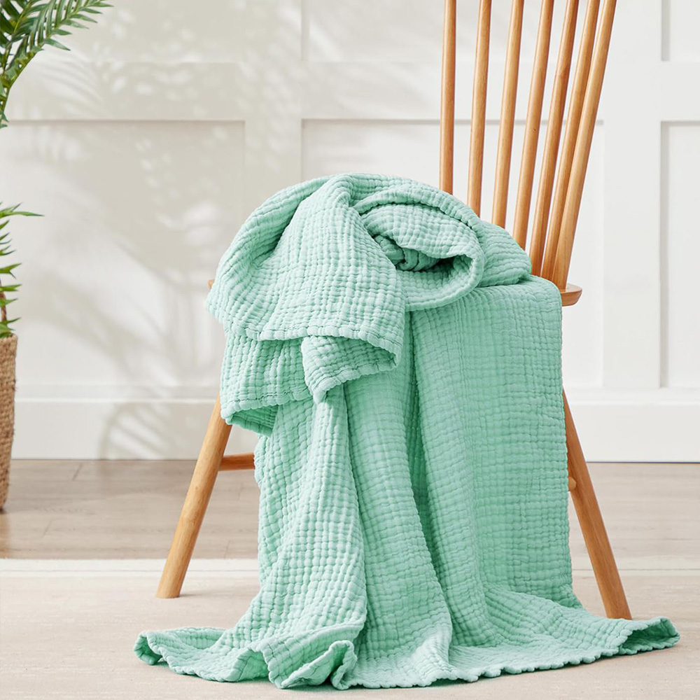 6 Layers Cotton Muslin Blanket - огляд і ціна Muslin Cotton Bedspread