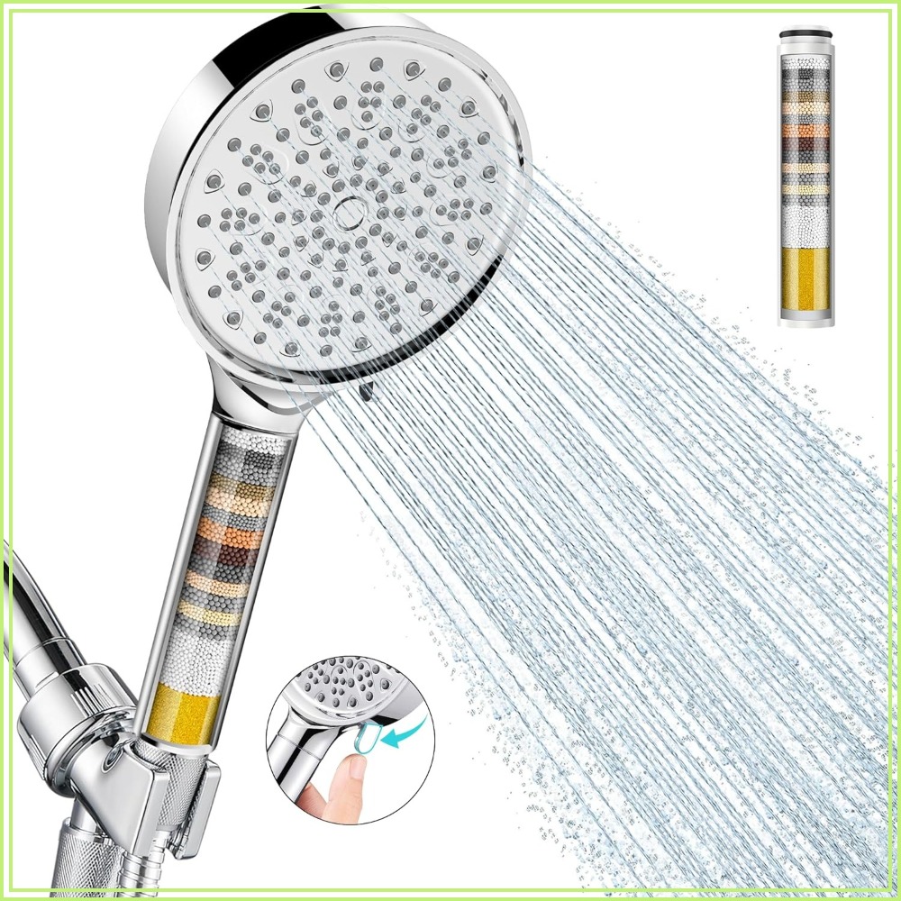 Filtered Shower Head with Hand - огляд і ціна High Pressure Shower Head Handheld