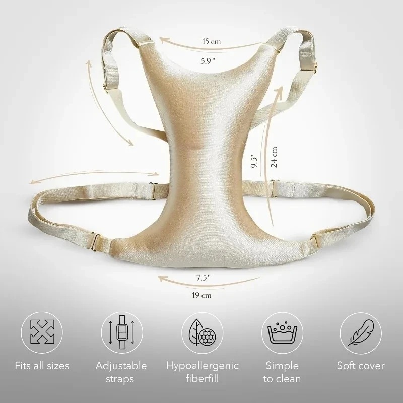 Anti Wrinkle Breast Pillow For - огляд і ціна Anti Snore Contour Pillow