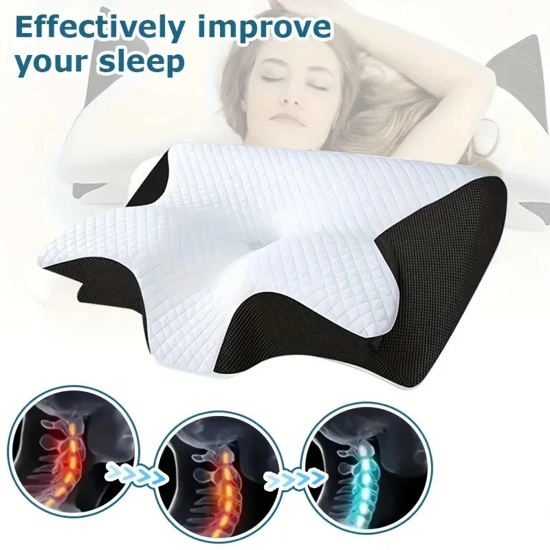 Memory Foam Cervical Pillow fo - огляд і ціна Memory Foam Orthopedic Pillow Neck Pain
