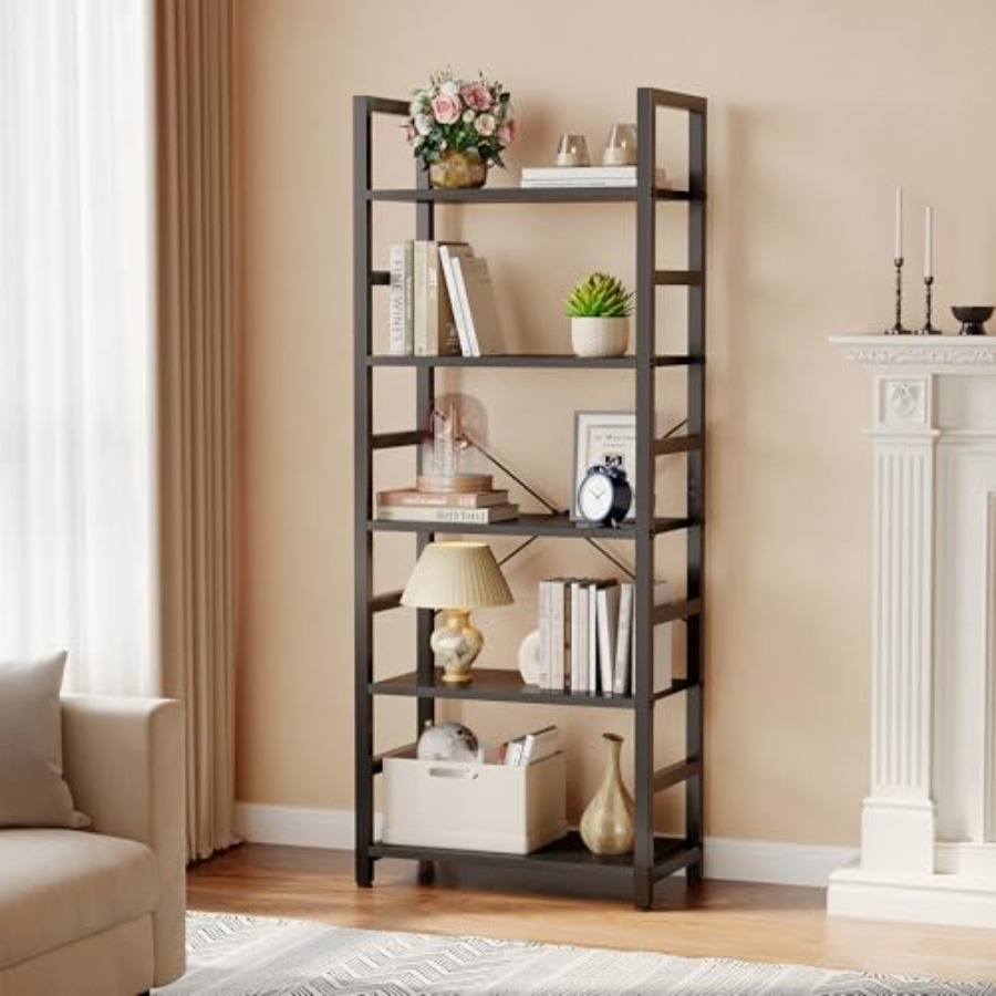 5-Tier Bookshelf, Modern Tall  - огляд і ціна Storage & Organization