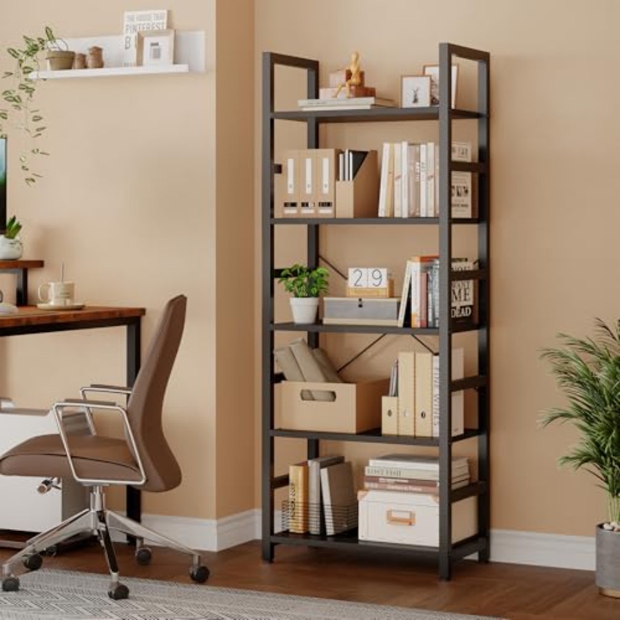 5-Tier Bookshelf, Modern Tall  - огляд і ціна Storage & Organization