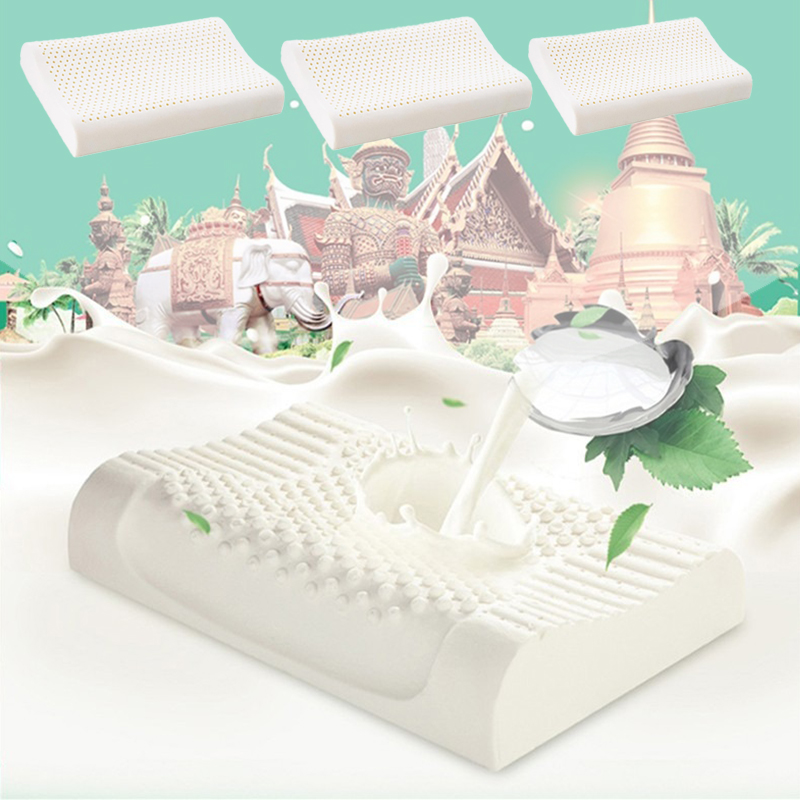 Thai Natural Latex Pillow for  - огляд і ціна Memory Foam Orthopedic Pillow Neck Pain