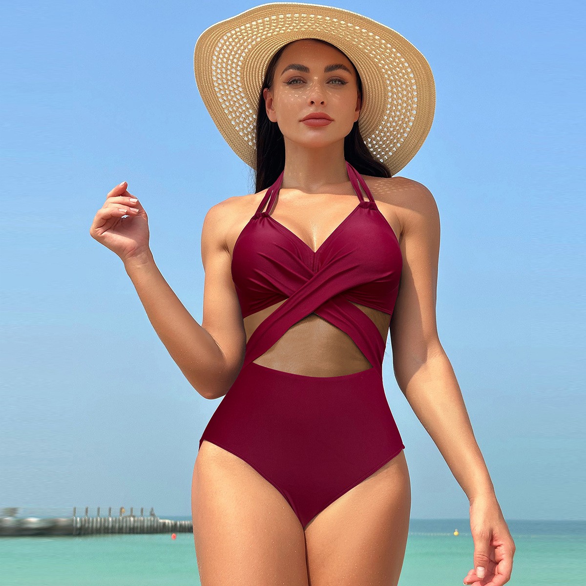 Women's Sleeveless Solid Color - огляд і ціна Bath