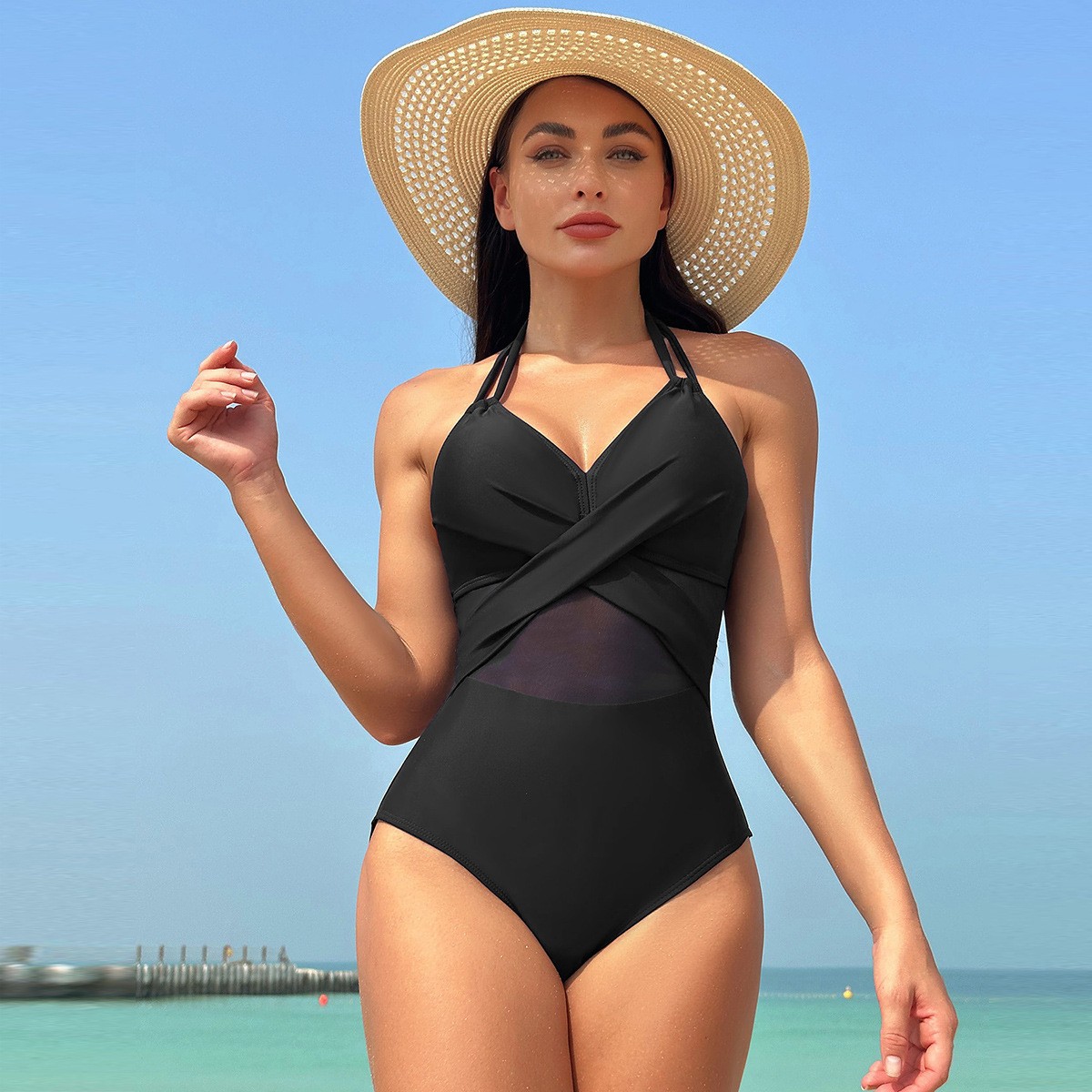 Women's Sleeveless Solid Color - огляд і ціна Bath