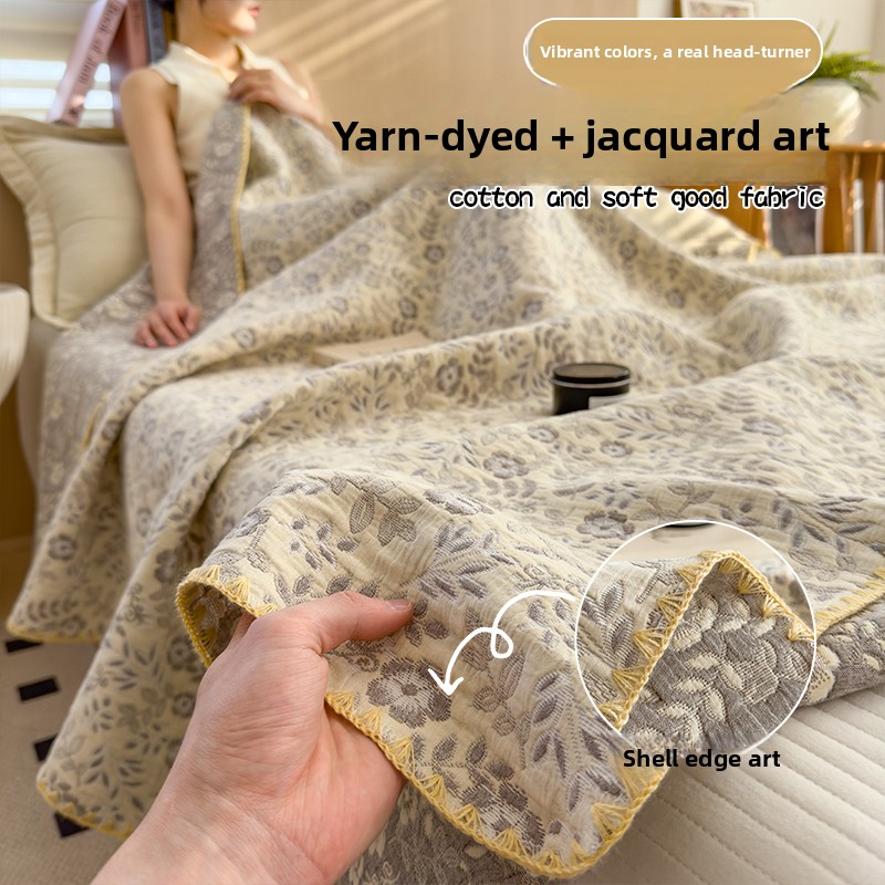 100% Cotton Muslin Blanket Bre - огляд і ціна Muslin Cotton Bedspread
