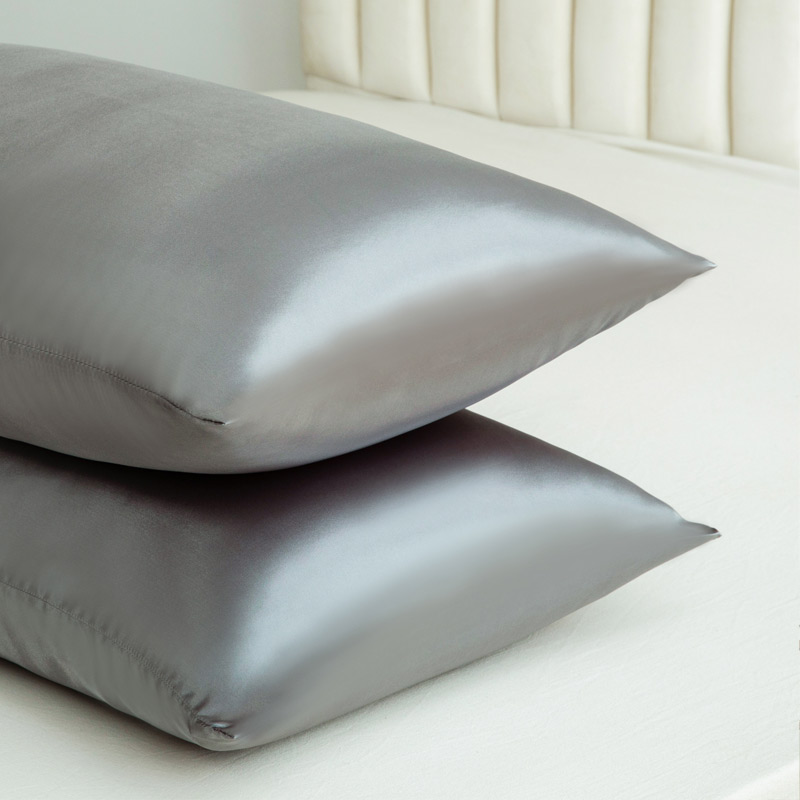 Solid Color Satin Pillowcase f - огляд і ціна Satin Silk Pillowcase Hair Skin