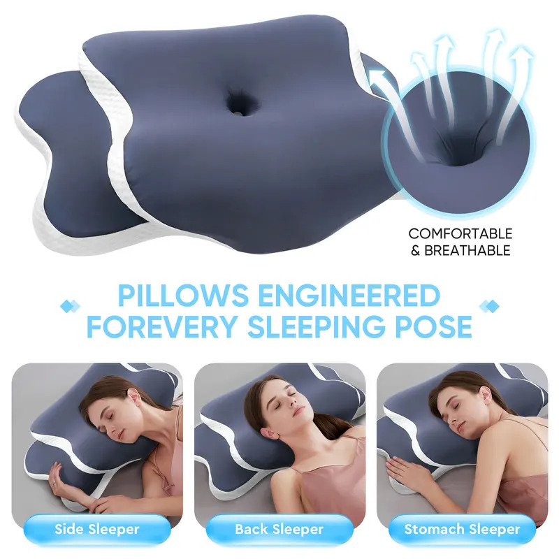 Memory Foam Pillow Cervical Pi - огляд і ціна Memory Foam Orthopedic Pillow Neck Pain