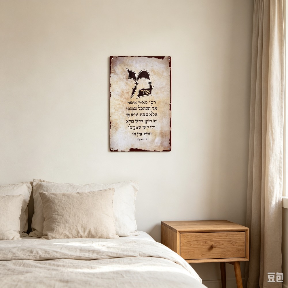 CIFBUY Vintage Hebrew Torah Sc - огляд і ціна Home Decor