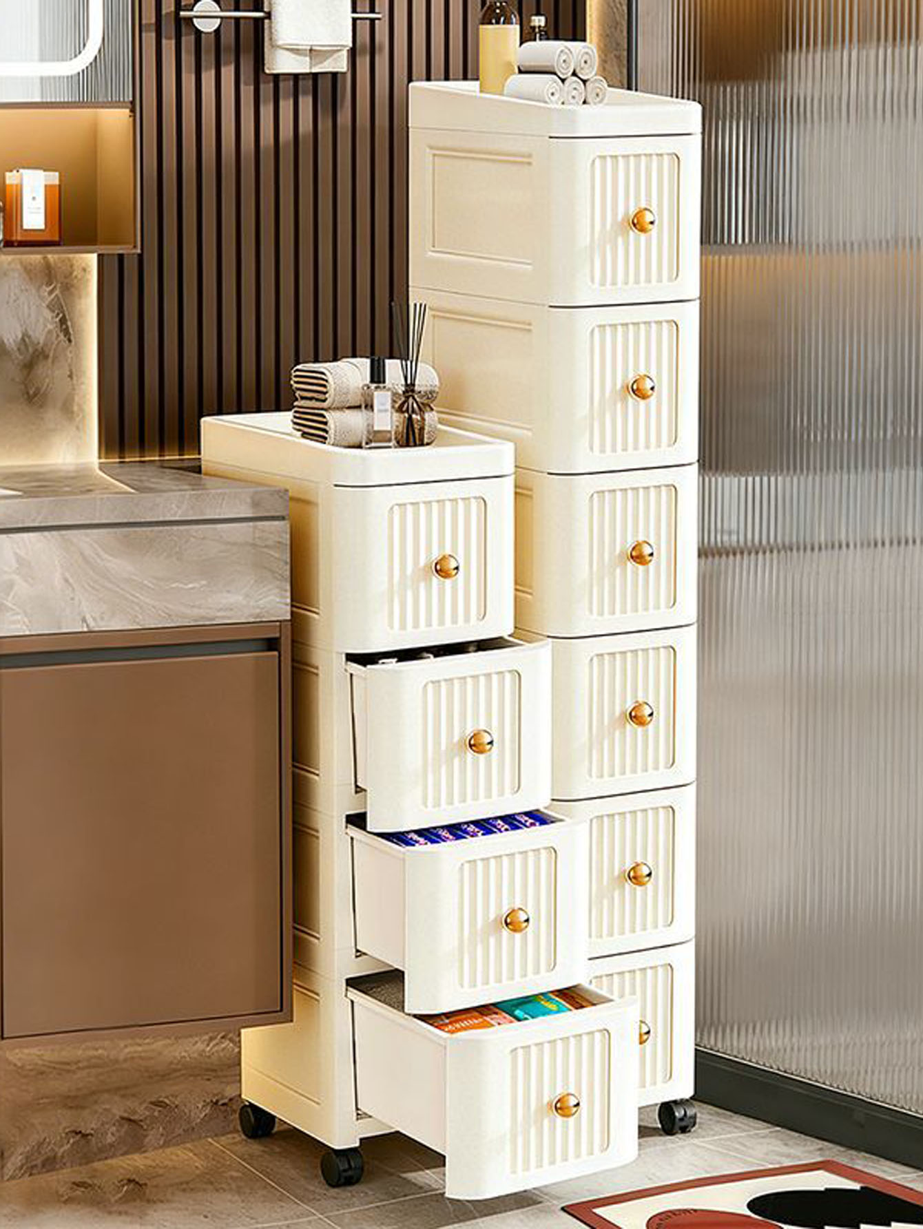 15CM Wide Gap Storage Cabinet  - огляд і ціна Kitchen