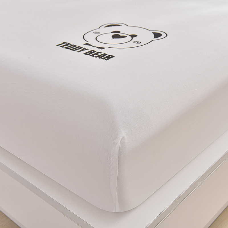 100% Cotton Fitted Sheet 28cm  - огляд і ціна Fitted Bed Sheets Deep Pocket