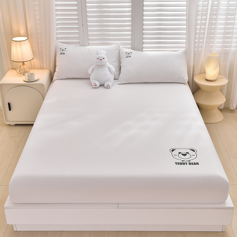 100% Cotton Fitted Sheet 28cm  - огляд і ціна Fitted Bed Sheets Deep Pocket
