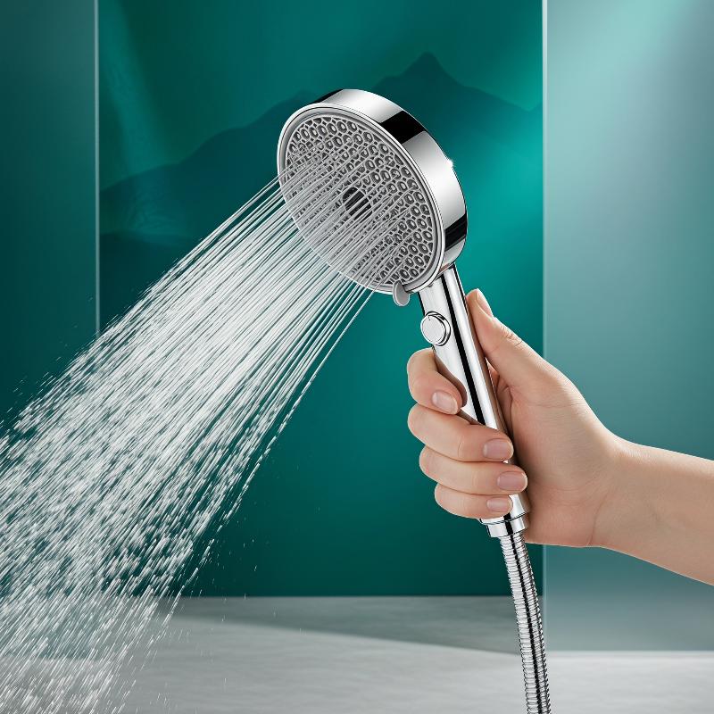 New 6 Modes Adjustable Handhel - огляд і ціна High Pressure Shower Head Handheld