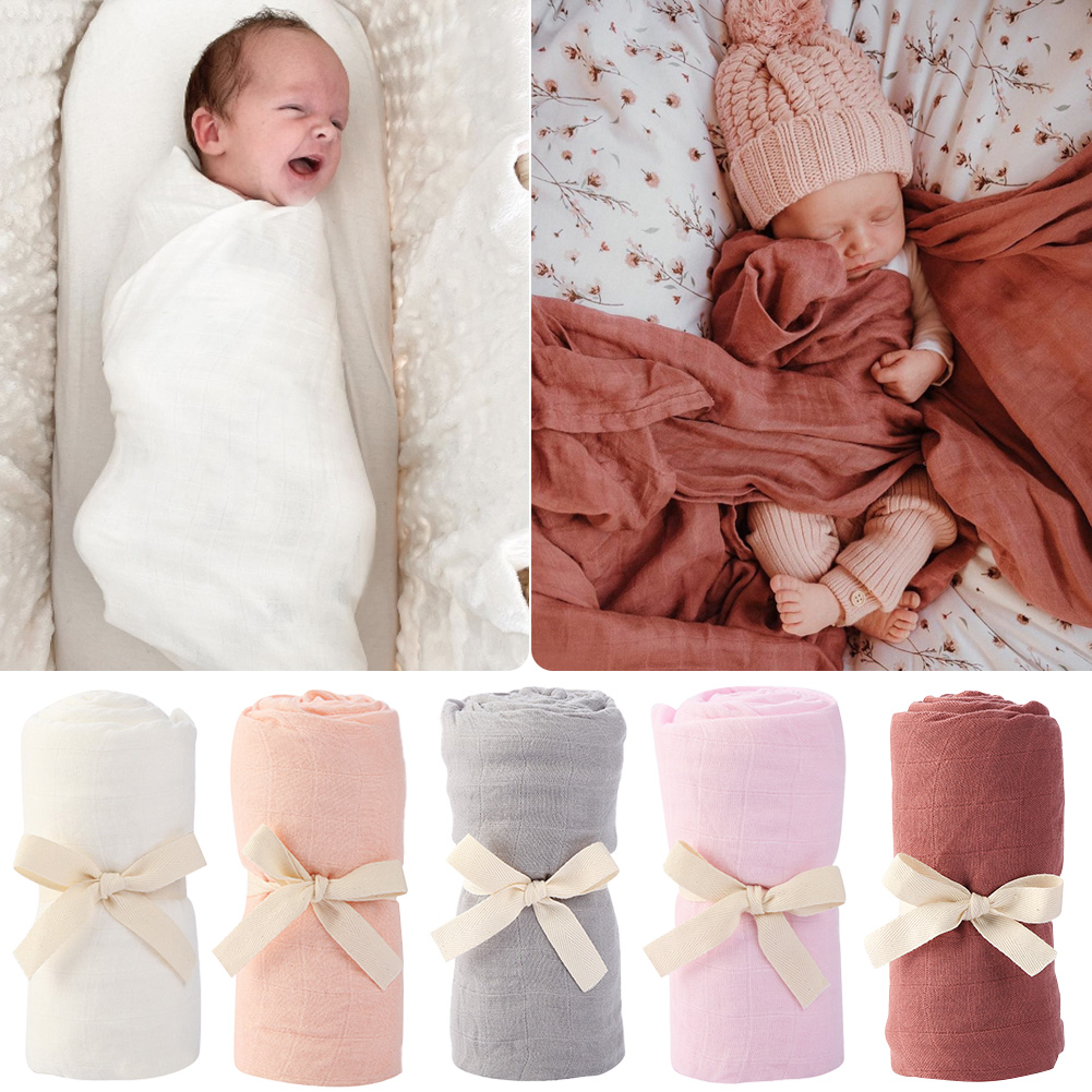 Solid Bamboo Cotton Baby Recei - огляд і ціна Muslin Cotton Bedspread