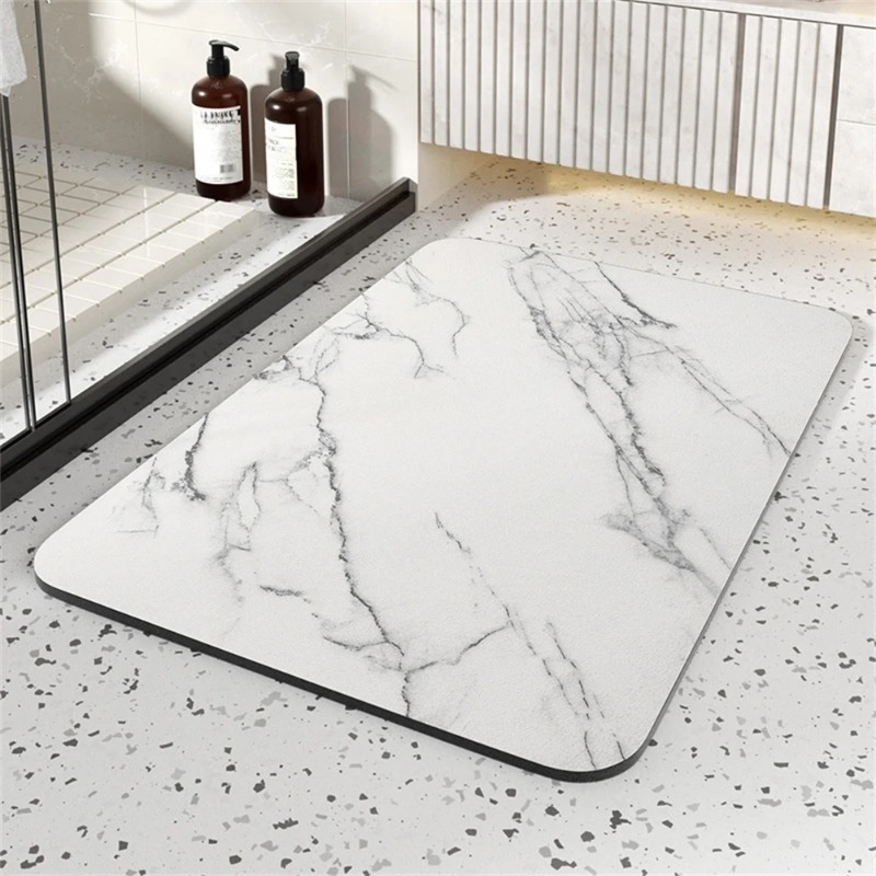 1pc Bathroom Rugs Washable Bat - огляд і ціна Quick Dry Diatomite Bath Mat