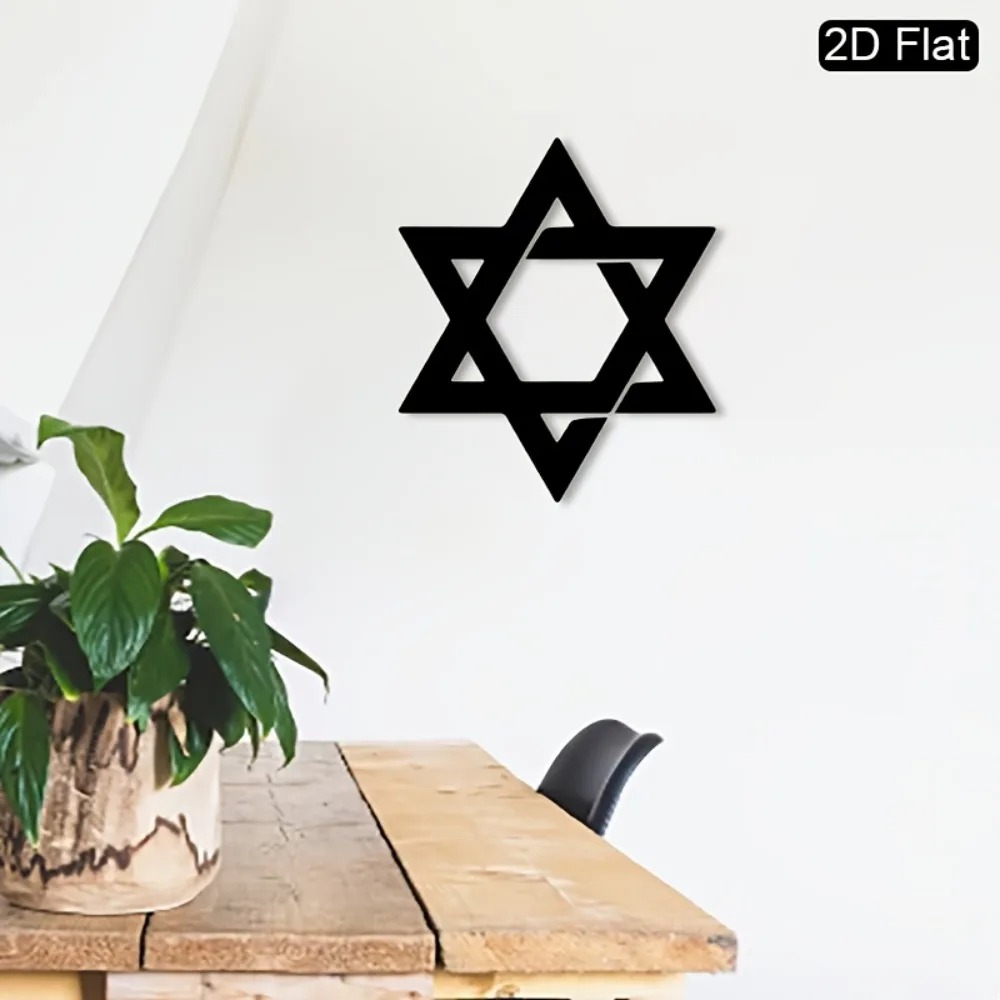 CIFBUY Iron Wall Art Star of D - огляд і ціна Home Decor