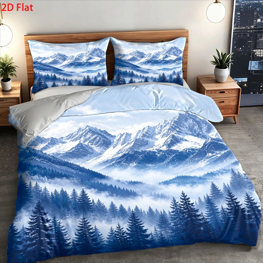 3Pc Nordic Style Duvet Cover S - огляд і ціна Duvet Cover Sets With Zipper