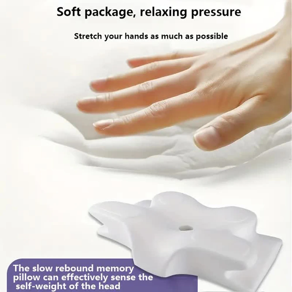 Memory Foam Pillows Butterfly  - огляд і ціна Memory Foam Orthopedic Pillow Neck Pain