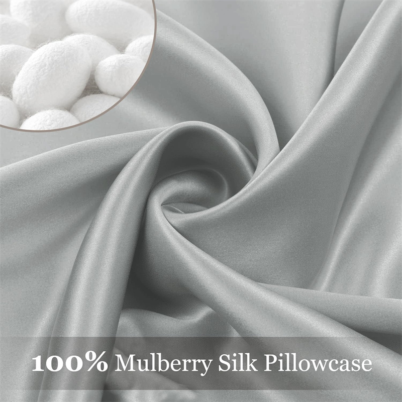 23 Momme 2pcs 100% Mluberry Si - огляд і ціна Satin Silk Pillowcase Hair Skin