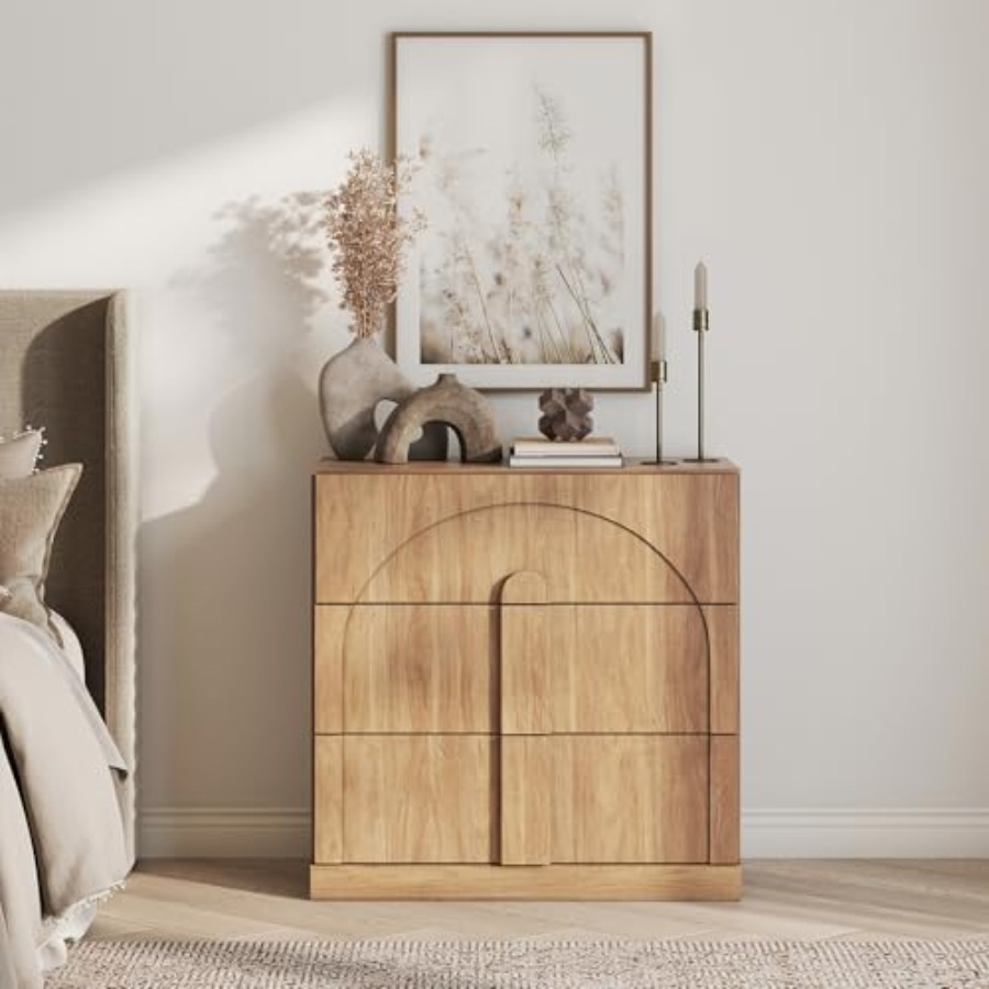 Sideboard Cabinet with 3 Drawe - огляд і ціна Kitchen